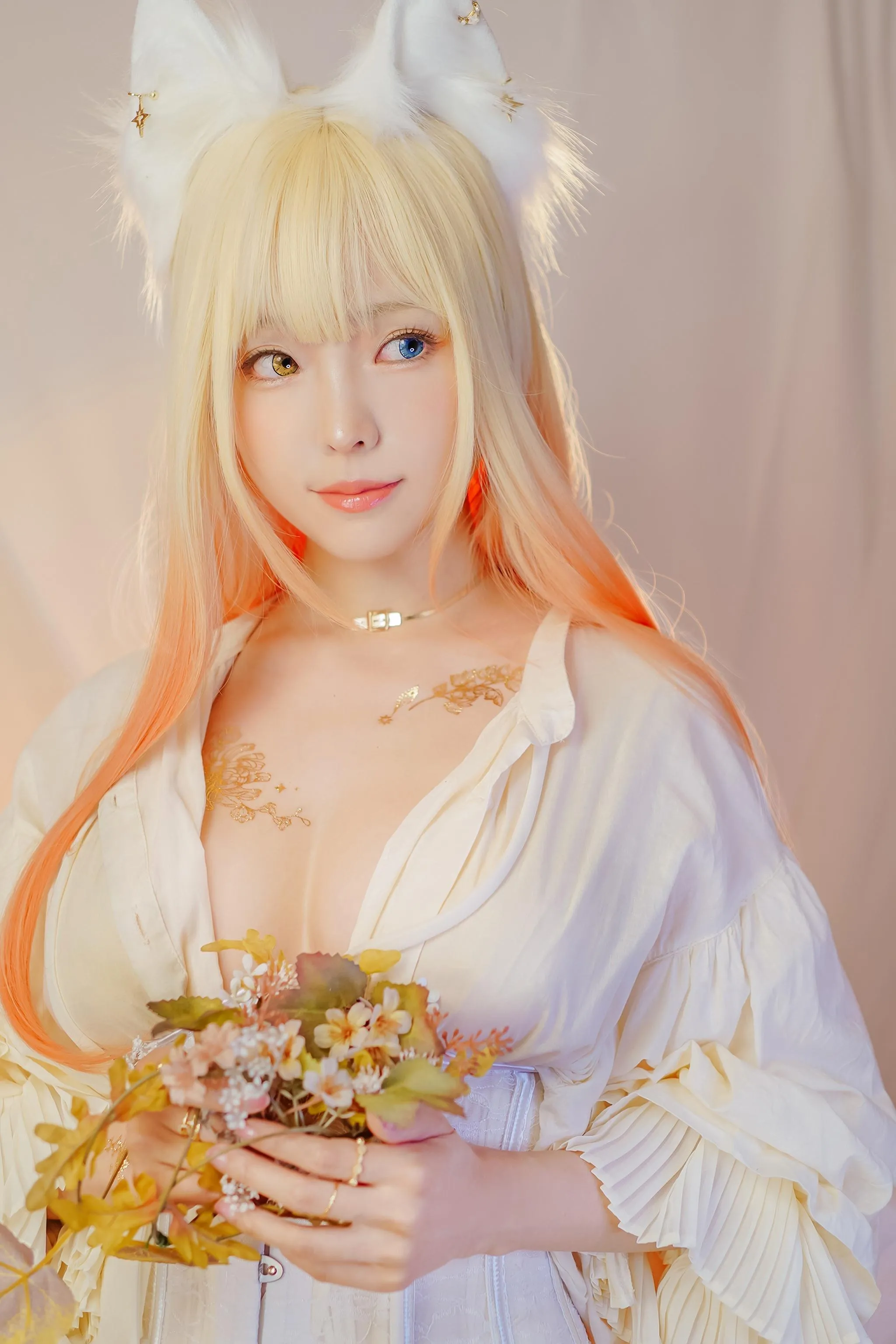 ElyEE子 – NO.77 Original Witch  Cat魔女與貓-Odd-eyed cat __ [41P]插图9